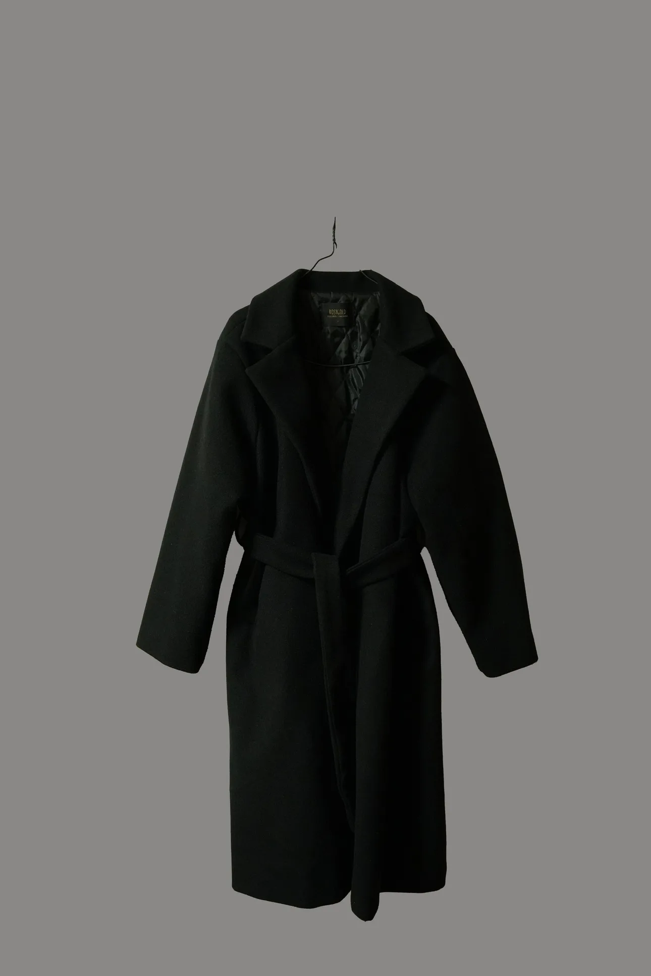 🤍 오버핏 벨트 롱 코트