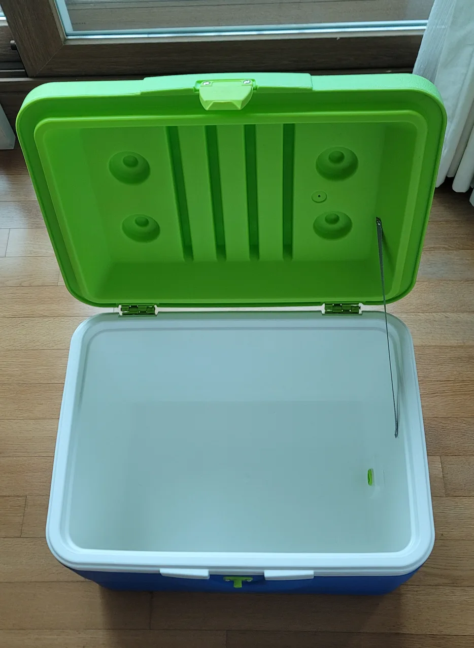 아이스박스, 캠핑의자1, 알미늄야전침대