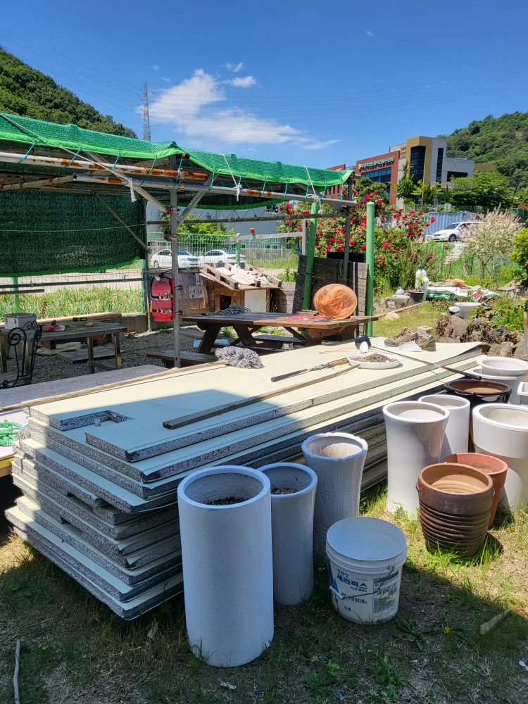 중고샌드위치판넬50T 길이 3M