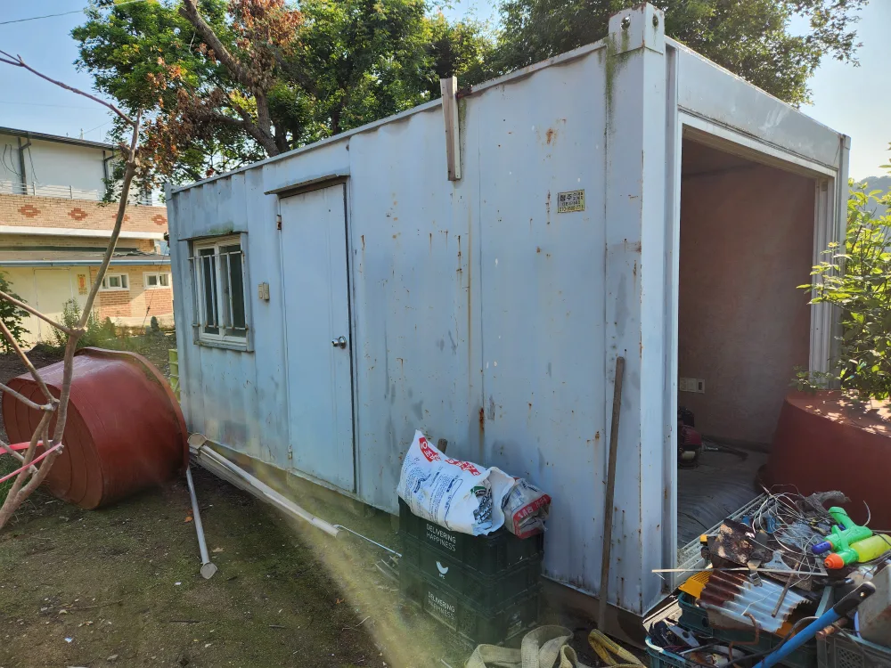 중고콘테이너수리해서쓰실분