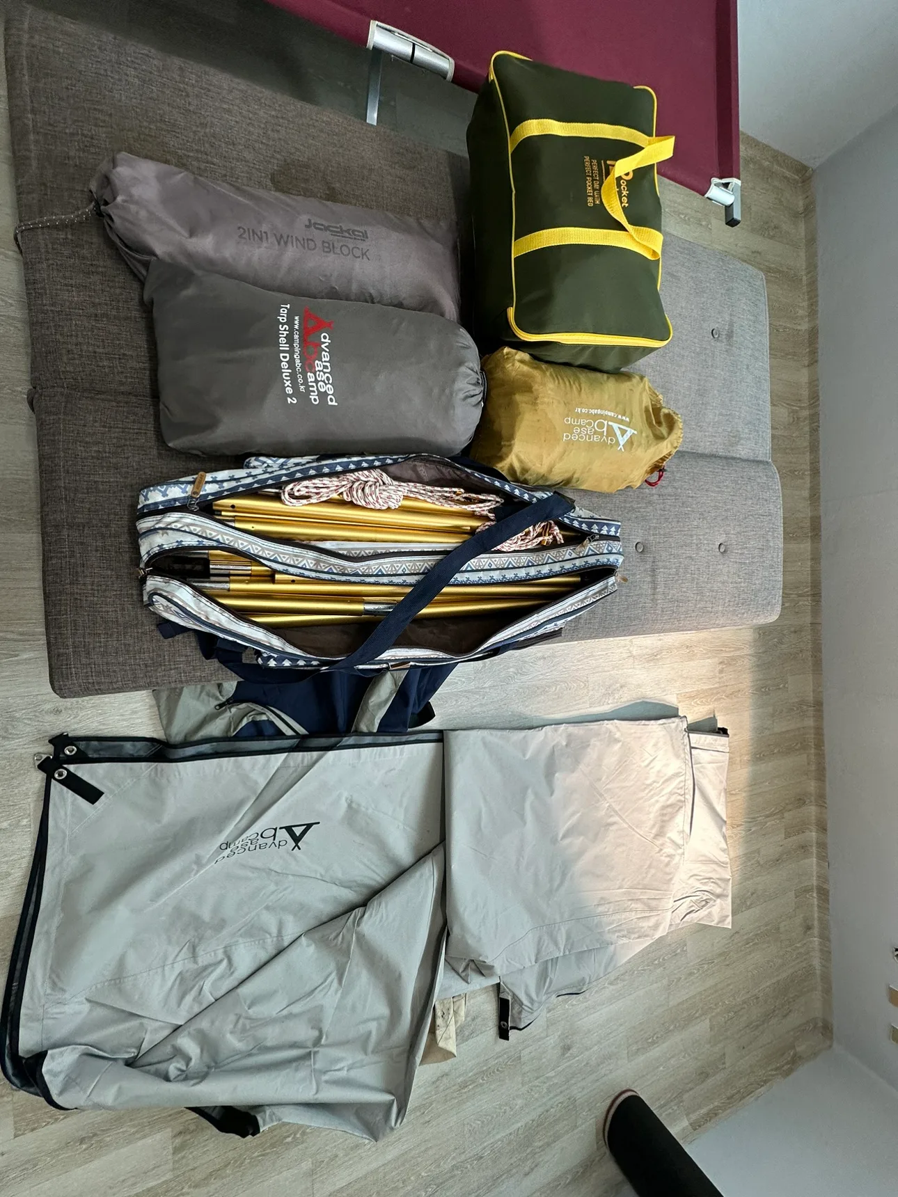 캠핑Abc 타프 풀세트 팝니다