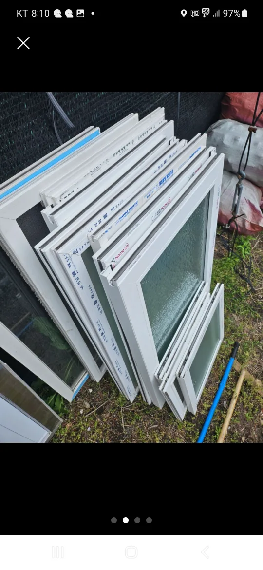 중고샷시 창문만 구매하고 싶습니다