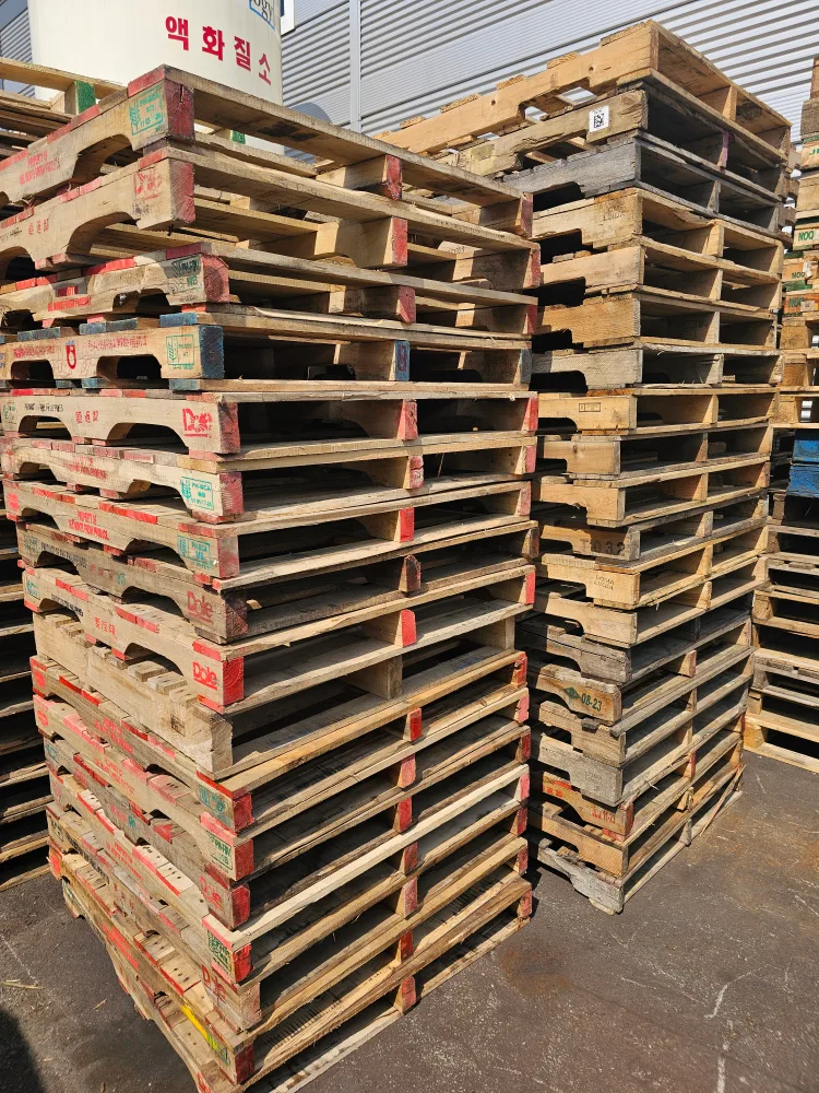 중고 나무 파렛트 팝니다