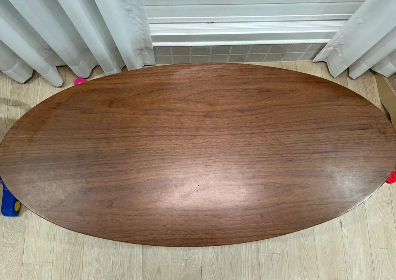 까사미아 원형 좌식 테이블 상태좋은중고