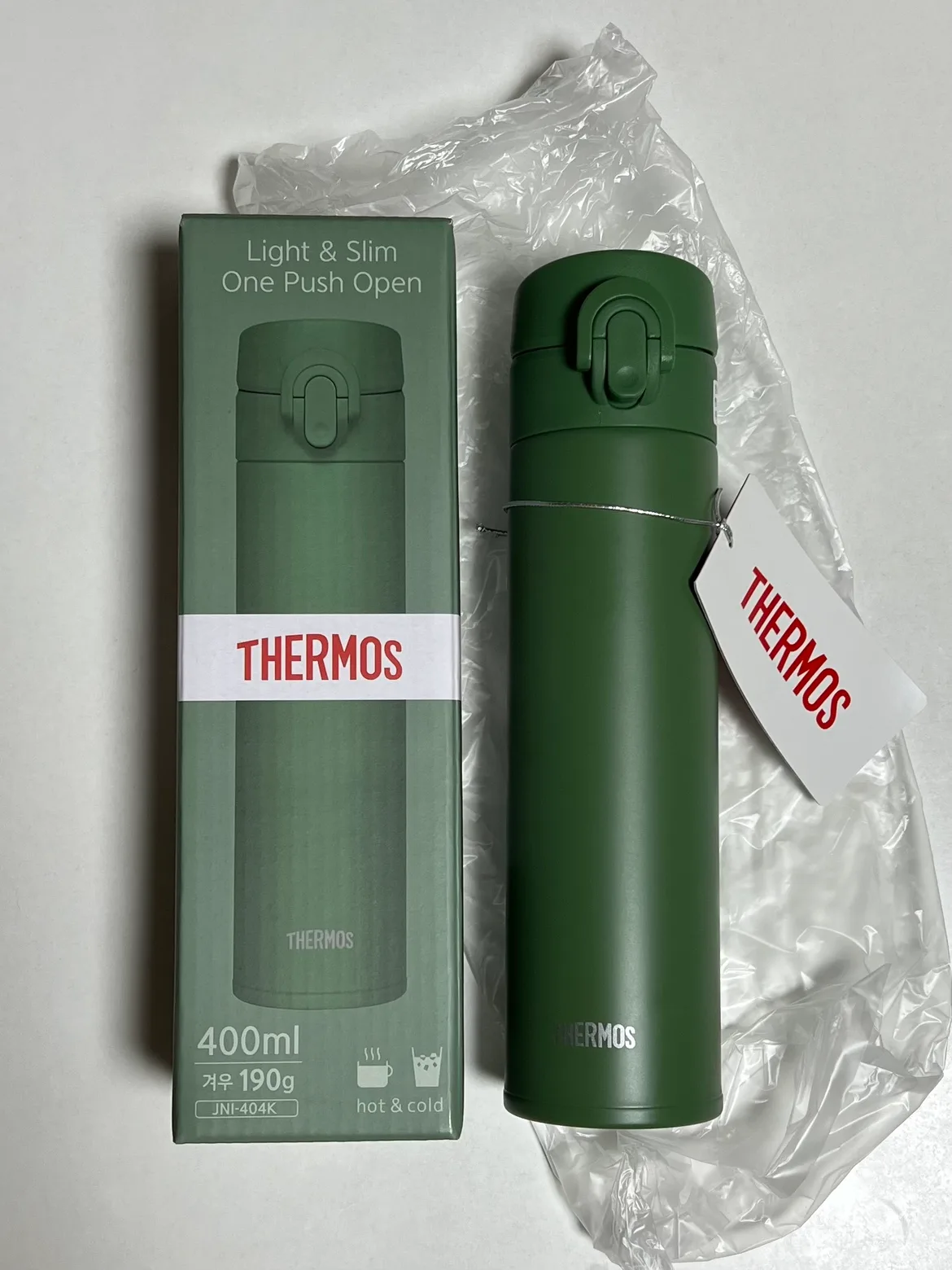 써모스 원터치 텀블러 400ml