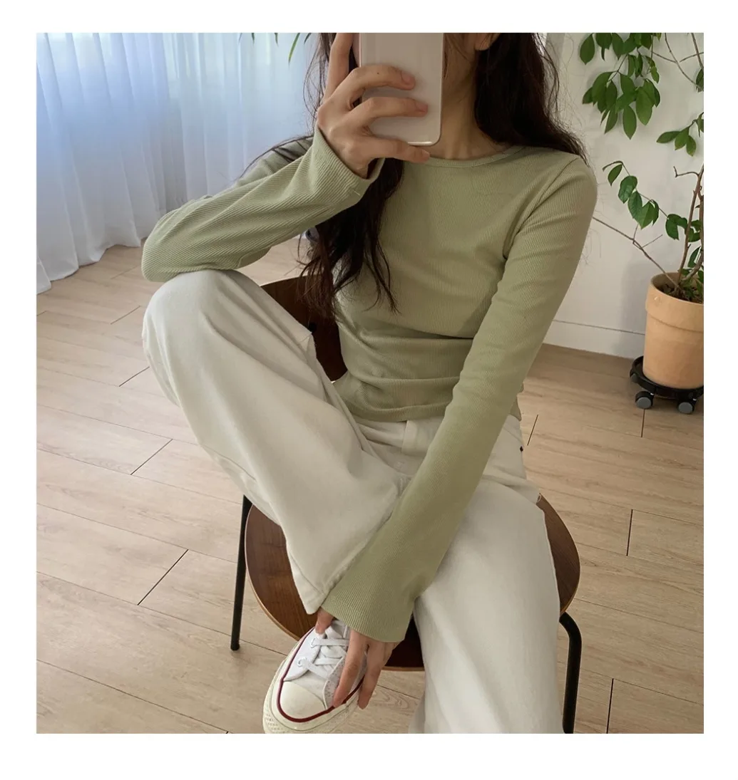 니어웨어 pomi tee 라임그린