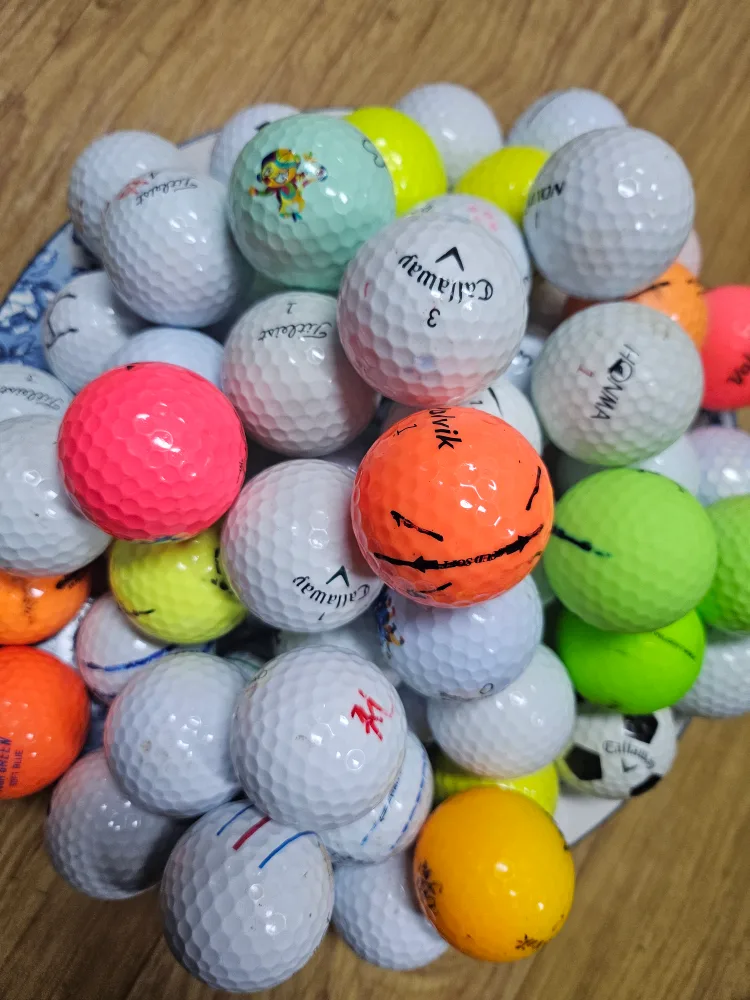 중고 골프공 로스트볼 100개 25000원