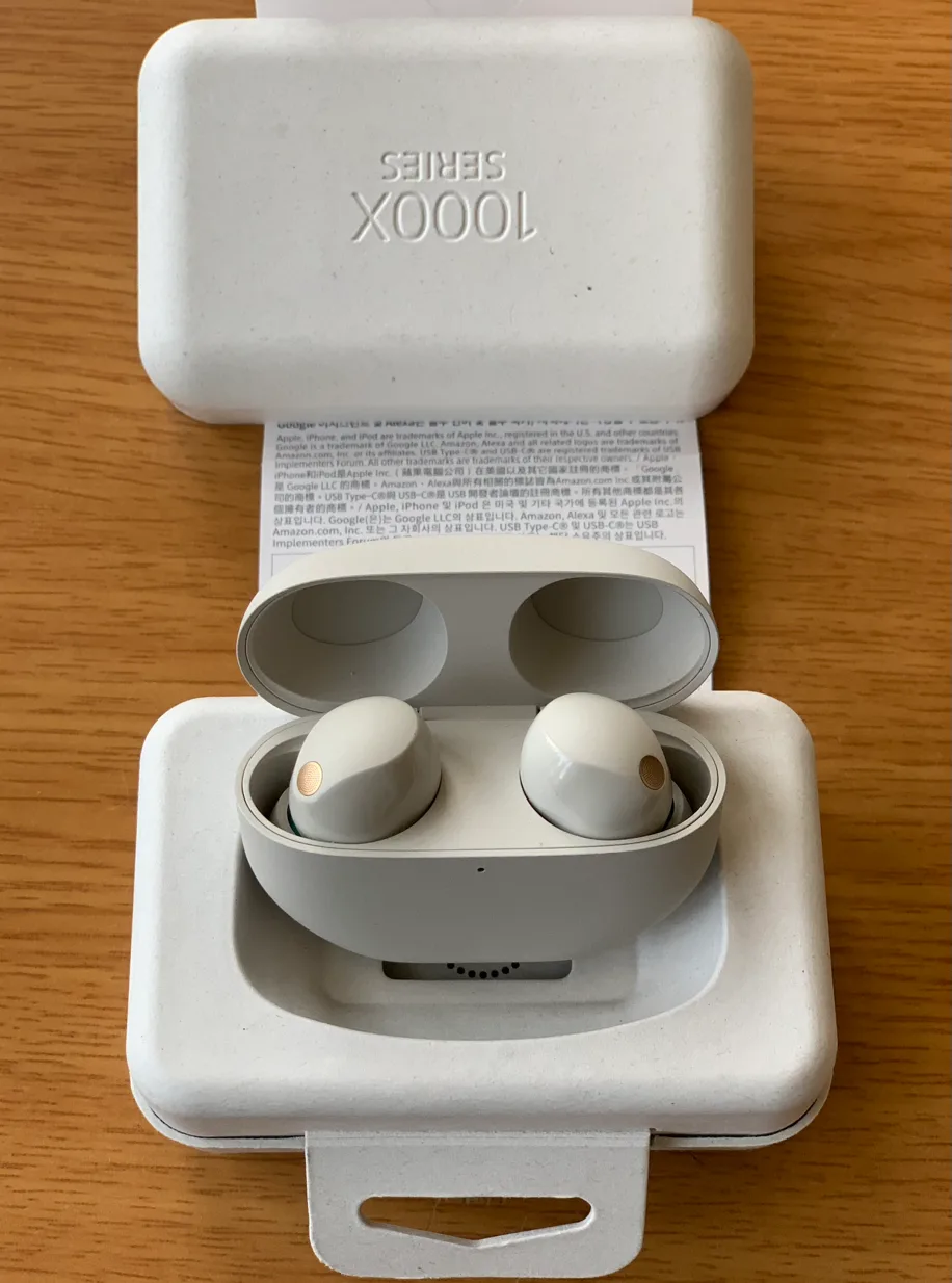 [딱 한번 사용] 소니 블루투스 이어폰 WF-1000XM5