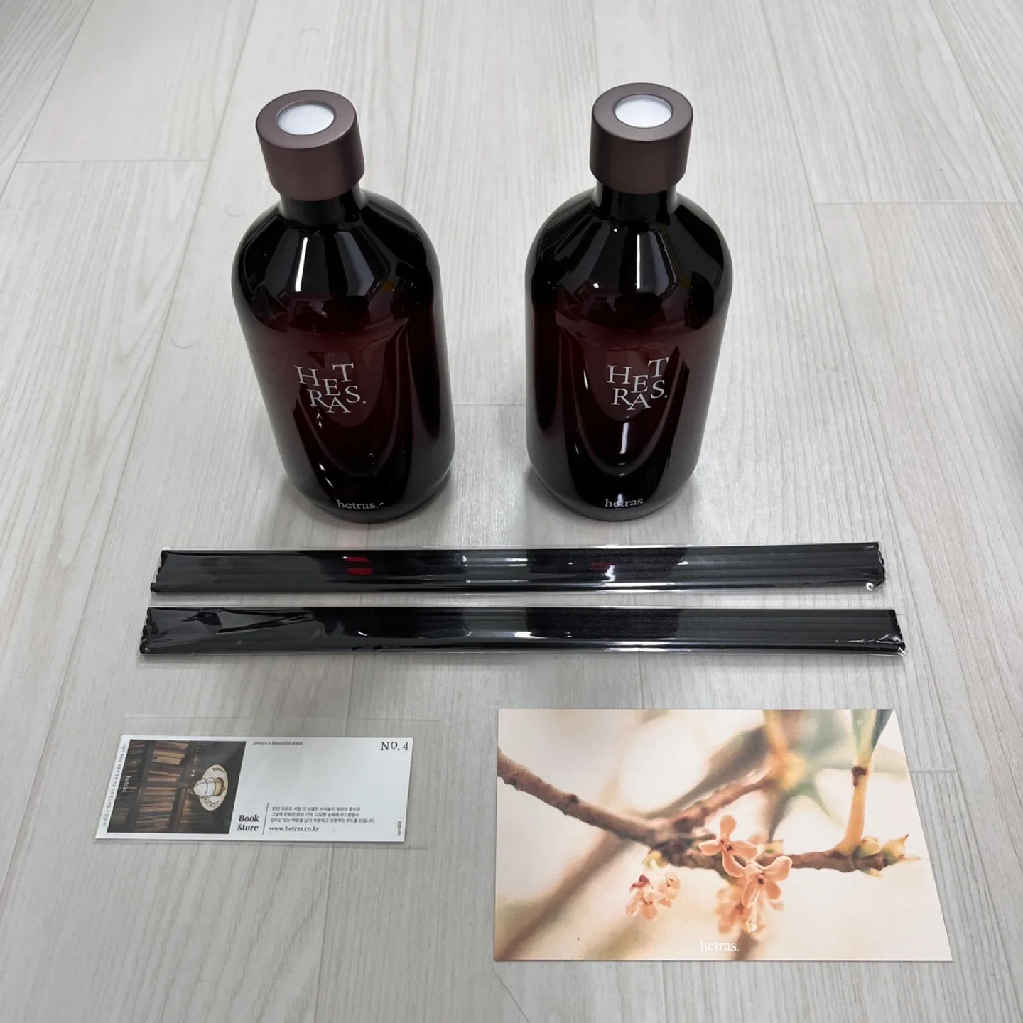 [새상품] 헤트라스 호텔우드 디퓨저 2개 싸게 판매합니다