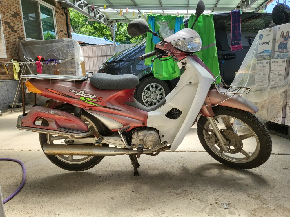 농촌용오토바이팝니다