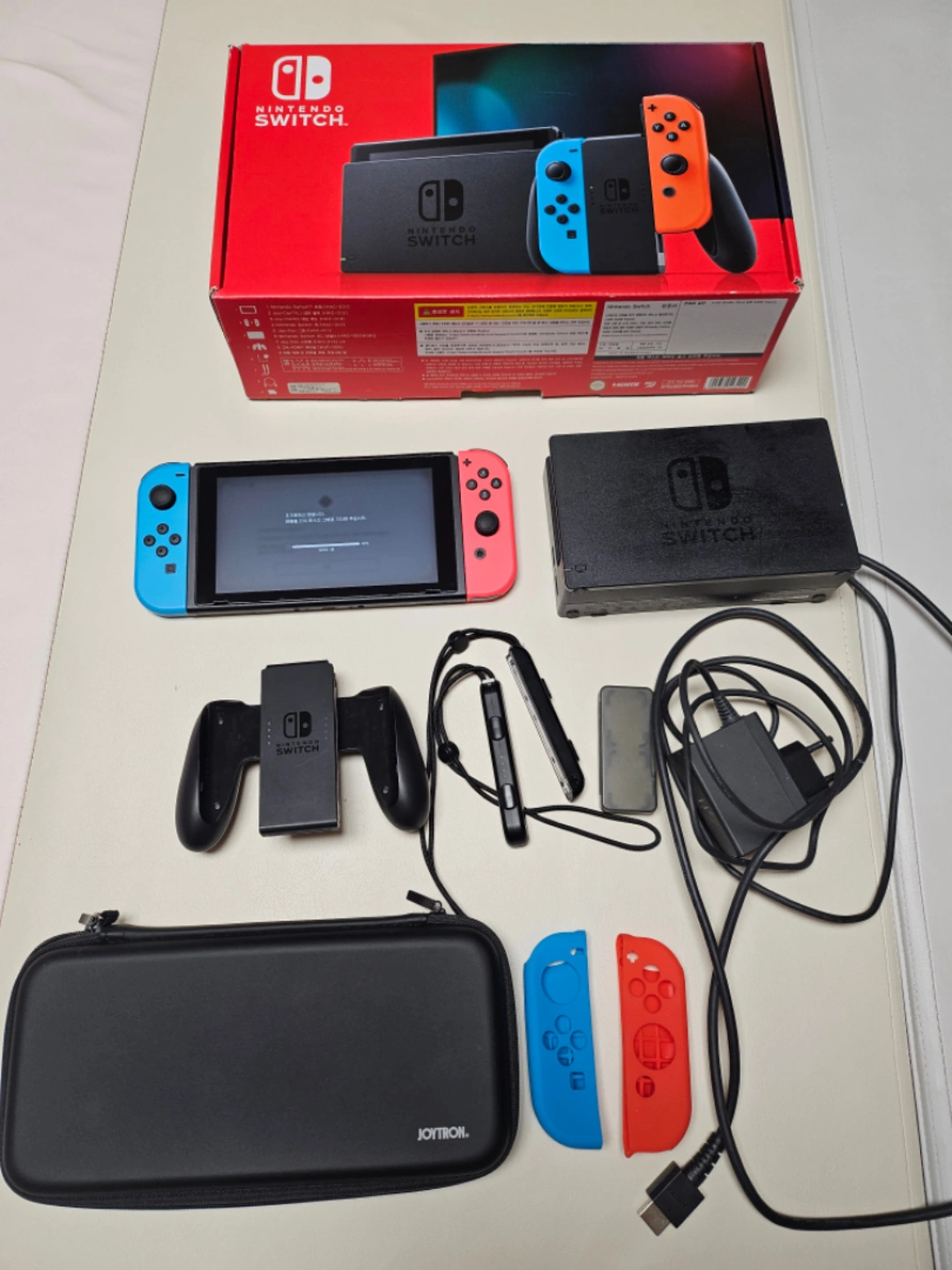 닌텐도 스위치 배터리 개선판 풀세트(파우치, 커버 등 포함) | 취미/게임/음반 | 당근 중고거래