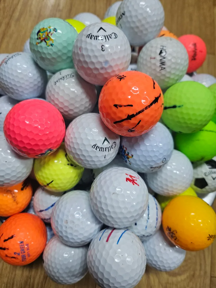 중고 로스트 골프공 100개 25000에 판매합니다