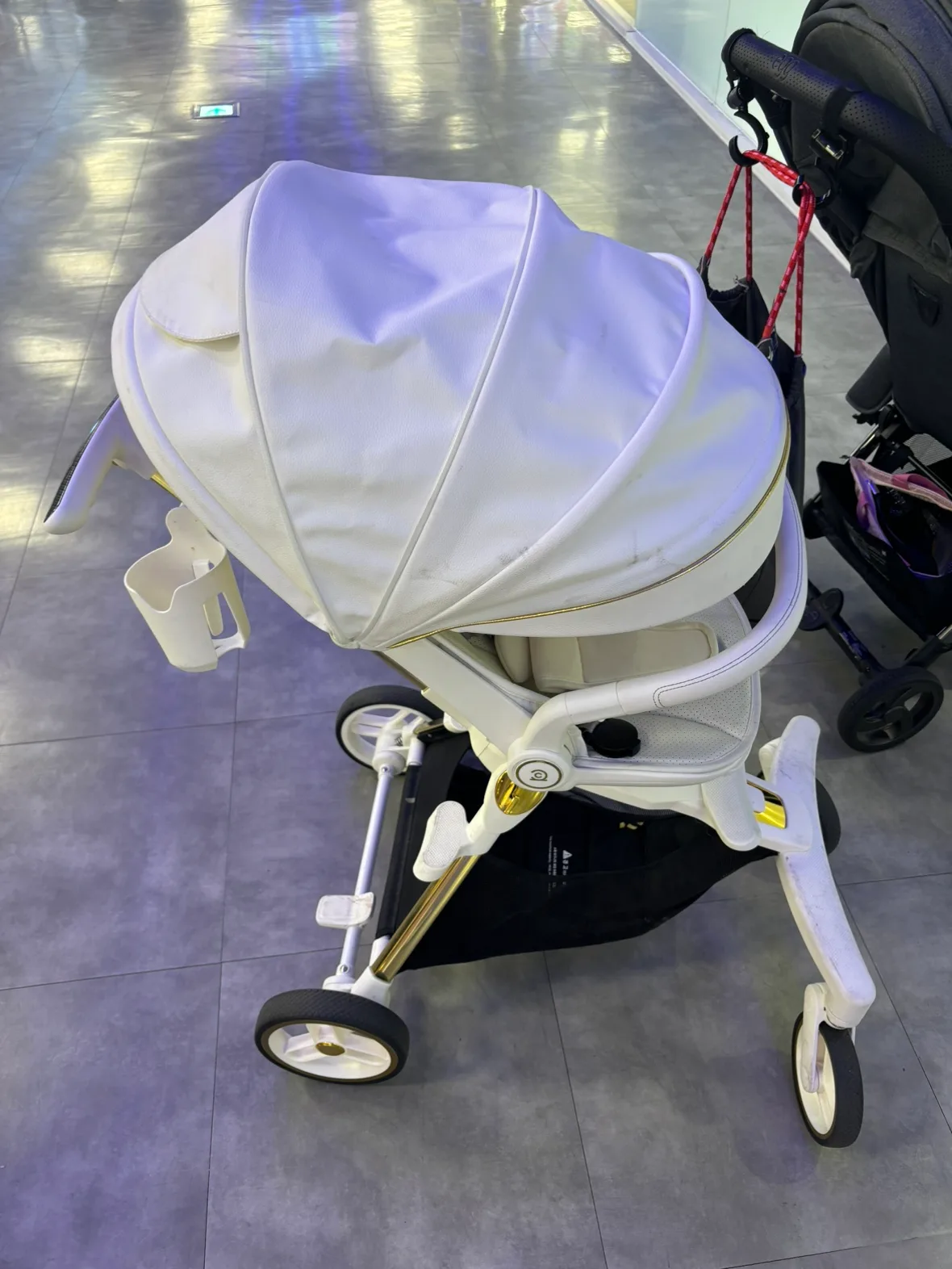 에이블 트라이크유모차 화이트