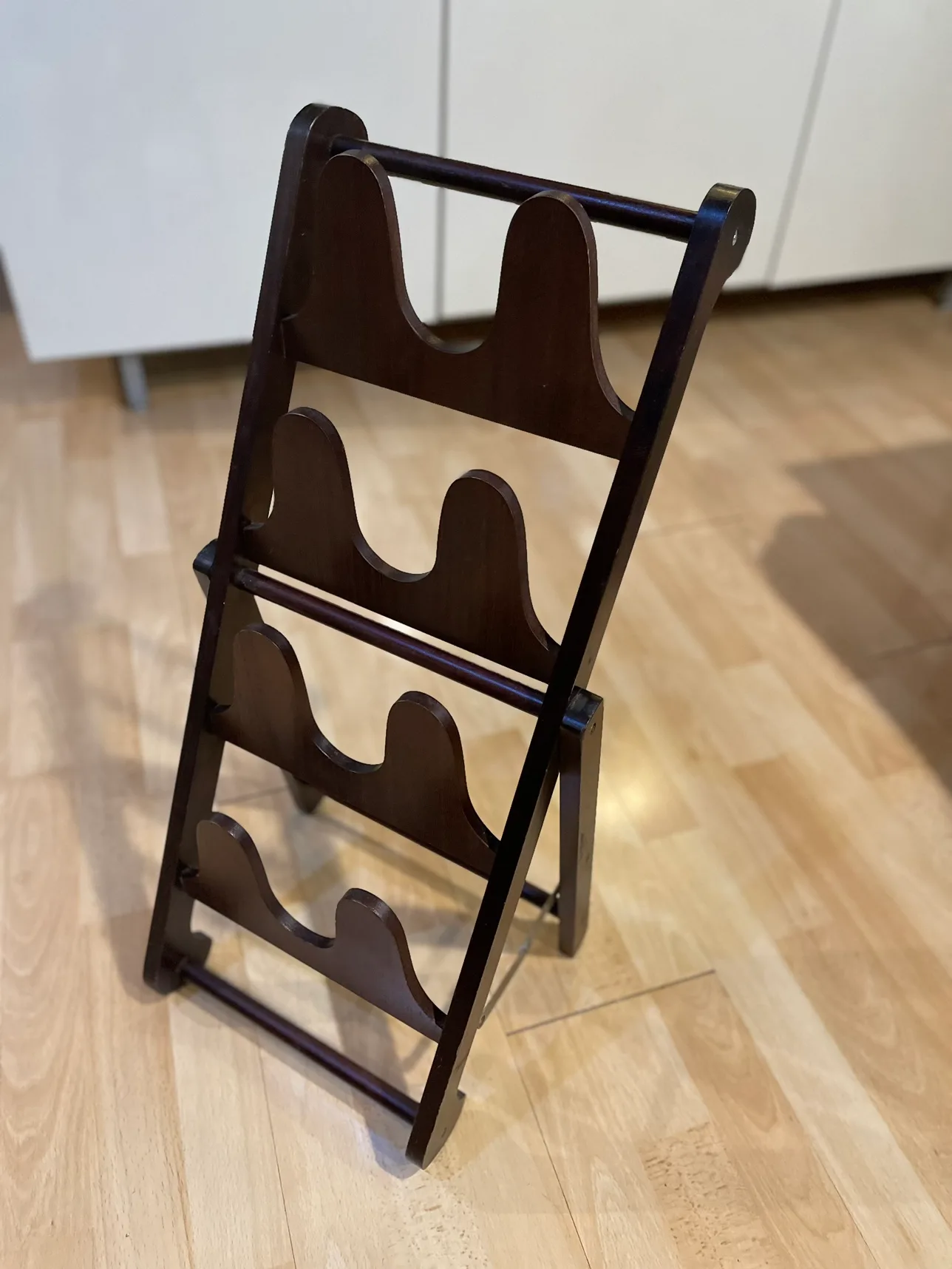 원목 실내화걸이