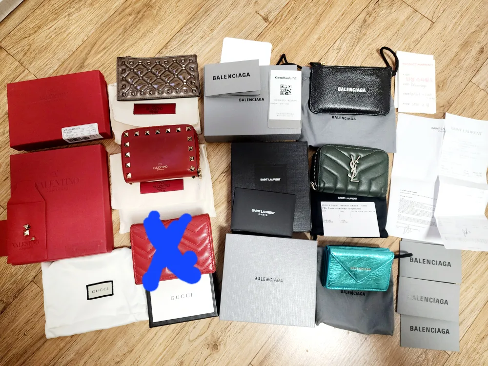 (중고)정품명품카드지갑여러개팝니다