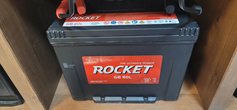 로케트GB80L배터리 상태A급 중고 팝니다.