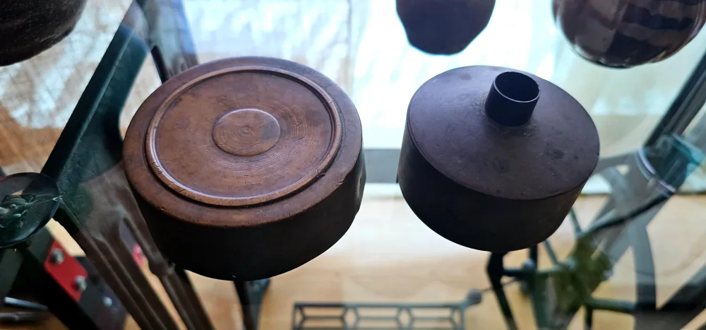 골동품.  유기. (호롱&재털이) ( 고퀄중고퀄감.