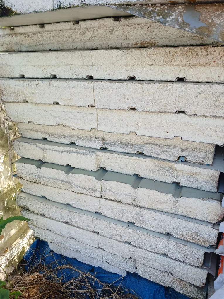 중고판넬100미리벽2400지붕4000