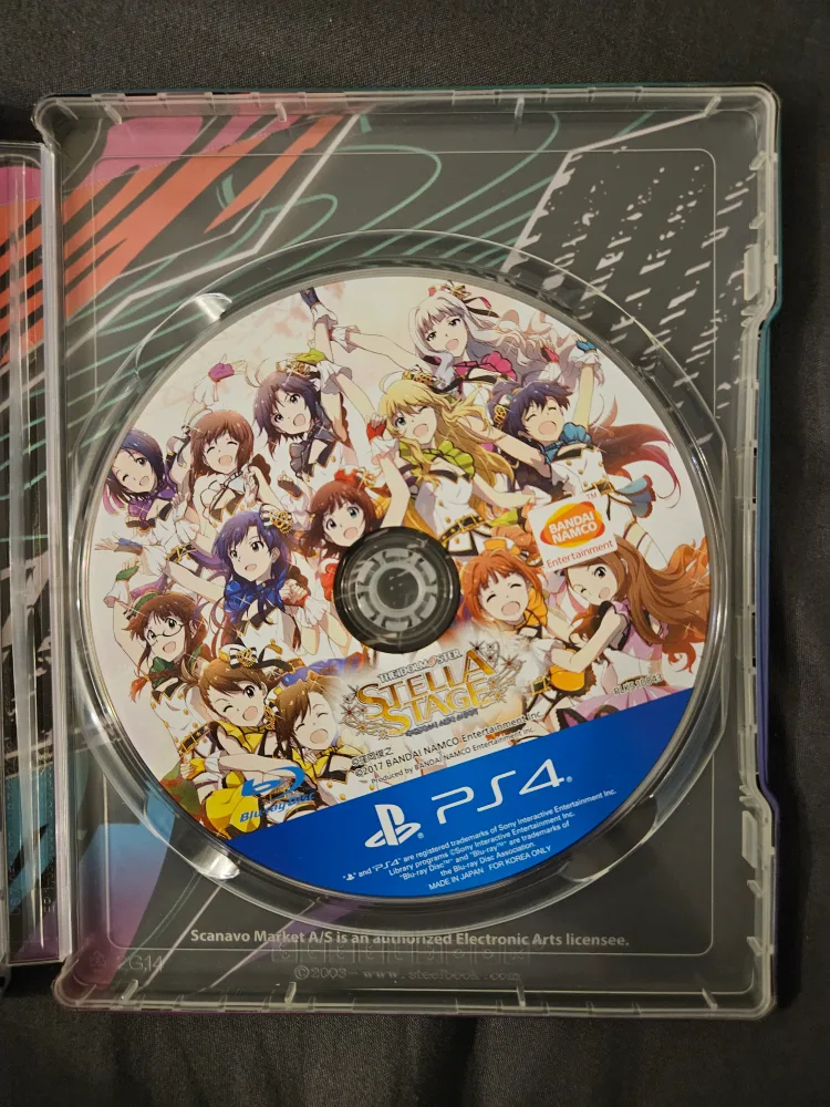 중고 PS4 아이돌마스터 스텔라스테이지 판매합니다(케이스는 피파21 스틸 케이스로 드림)