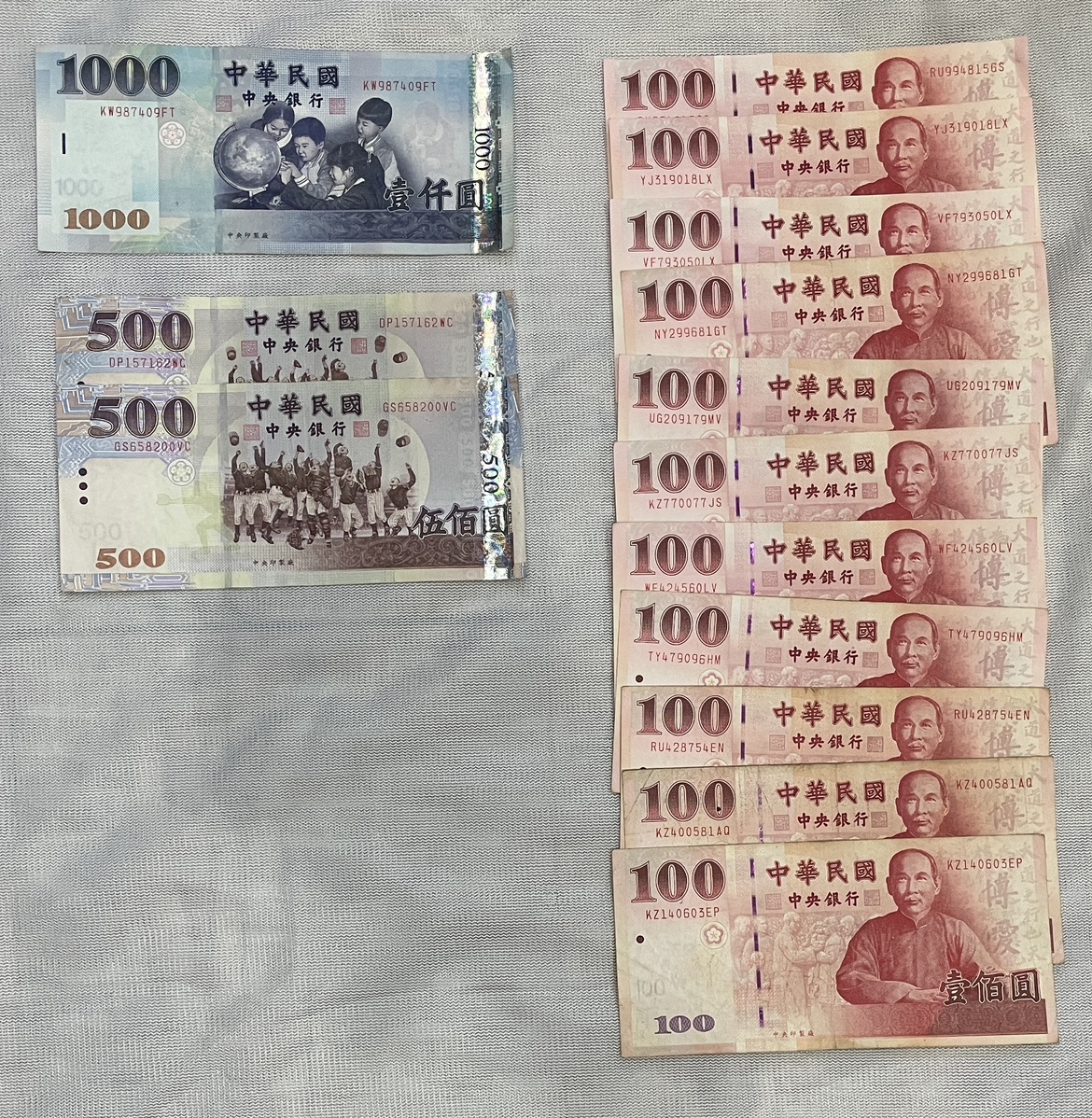 3100 대만달러 TWD 판매