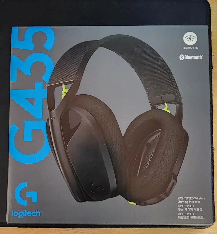 로지텍 무선 게이밍 헤드셋 팝니다.