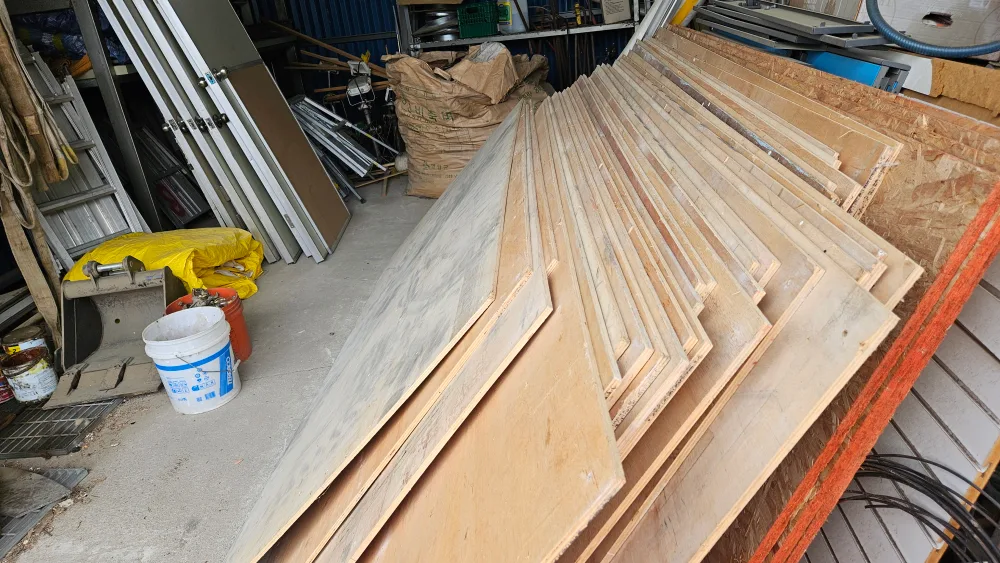 4*8중고 합판팝니다 (두께10미리)장당10,000원25장정도