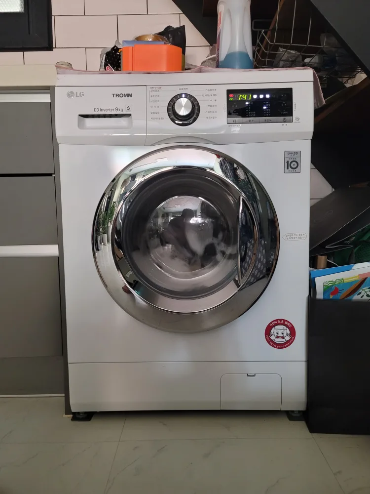 LG전자 트롬 건조겸용 드럼세탁기 FR9WK 9kg