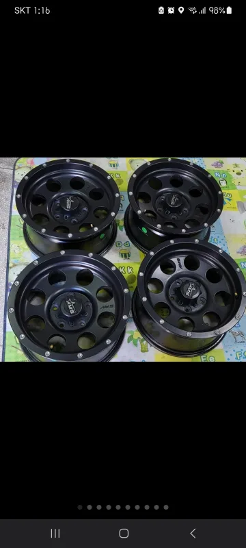 머드락 16 인치 휠 팔아요