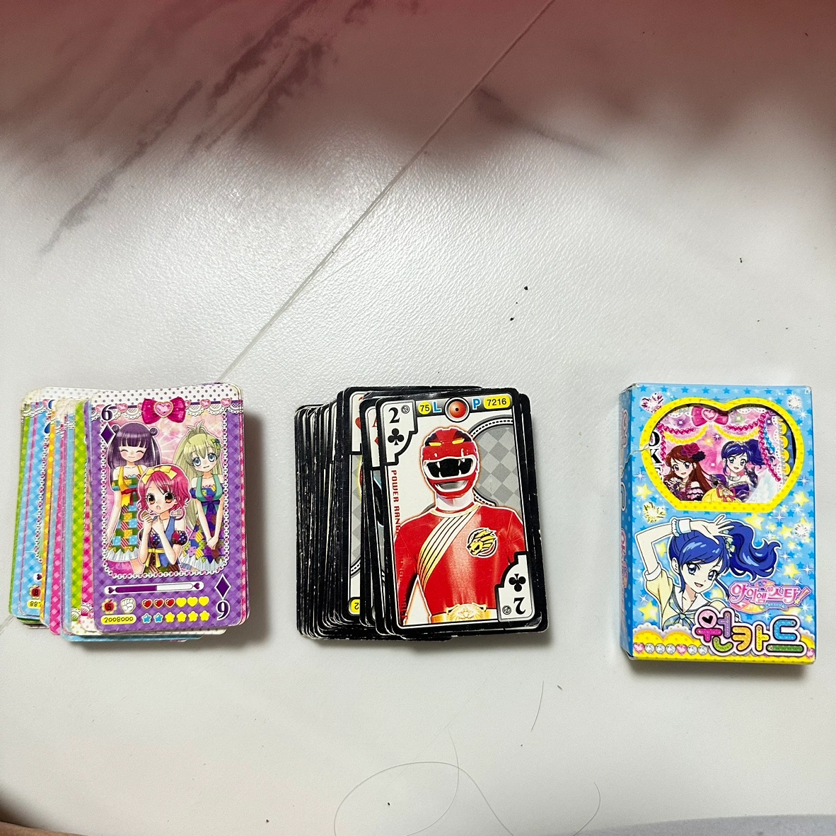 캐릭터 원카드(파워레인저, 리틀프릿) | 유아동 | 당근 중고거래