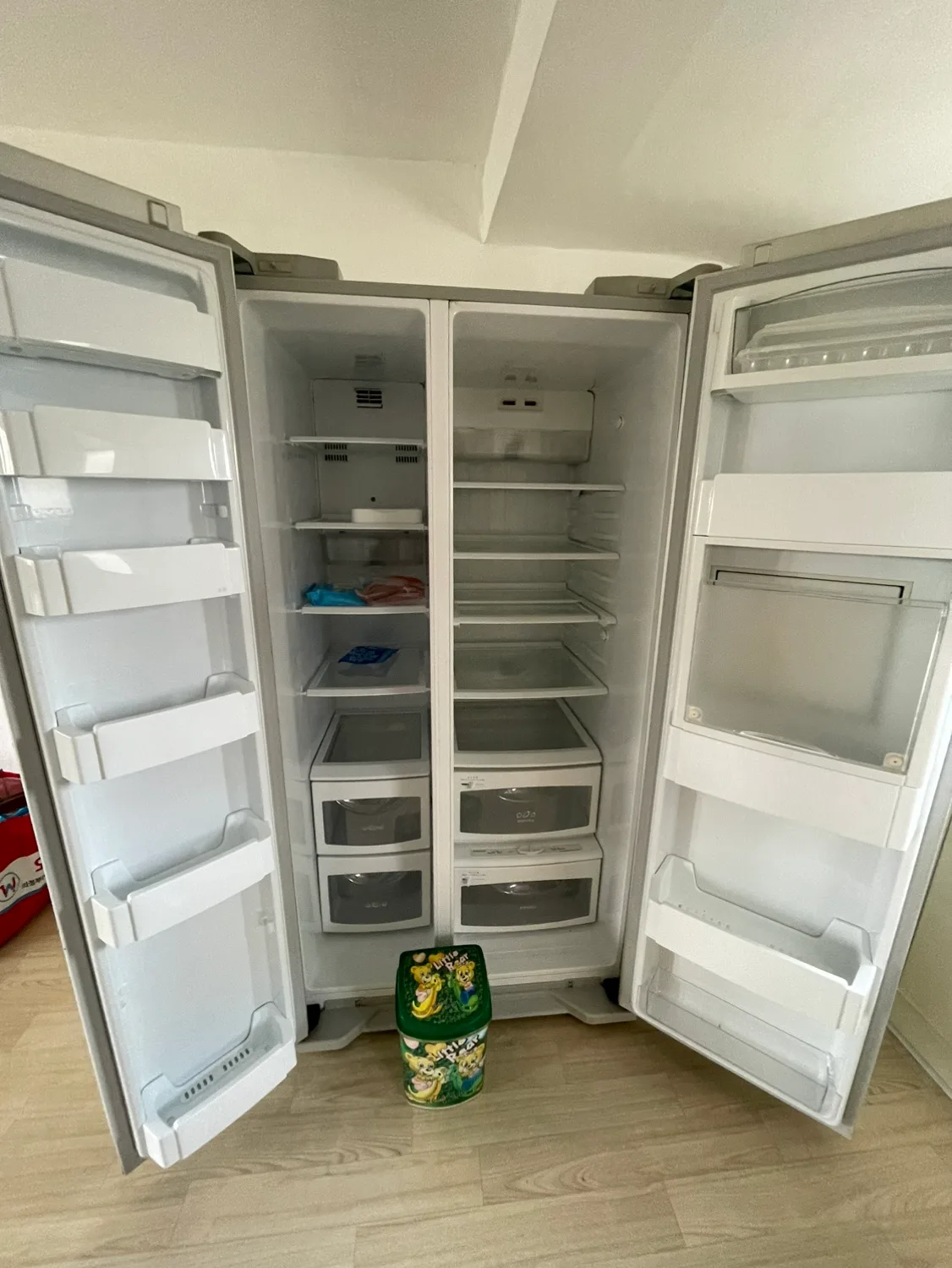 엘지 디오스 냉장고 양문형 중고 가져가셔요.