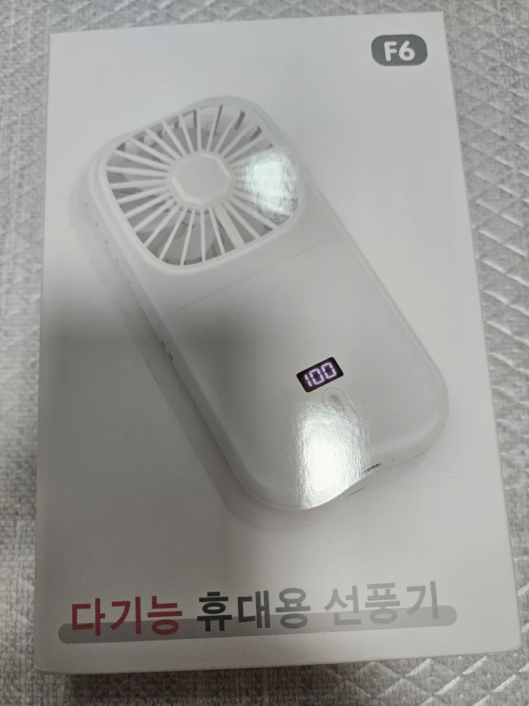휴대용 미니 손선풍기 손풍기 미사용  새 상품