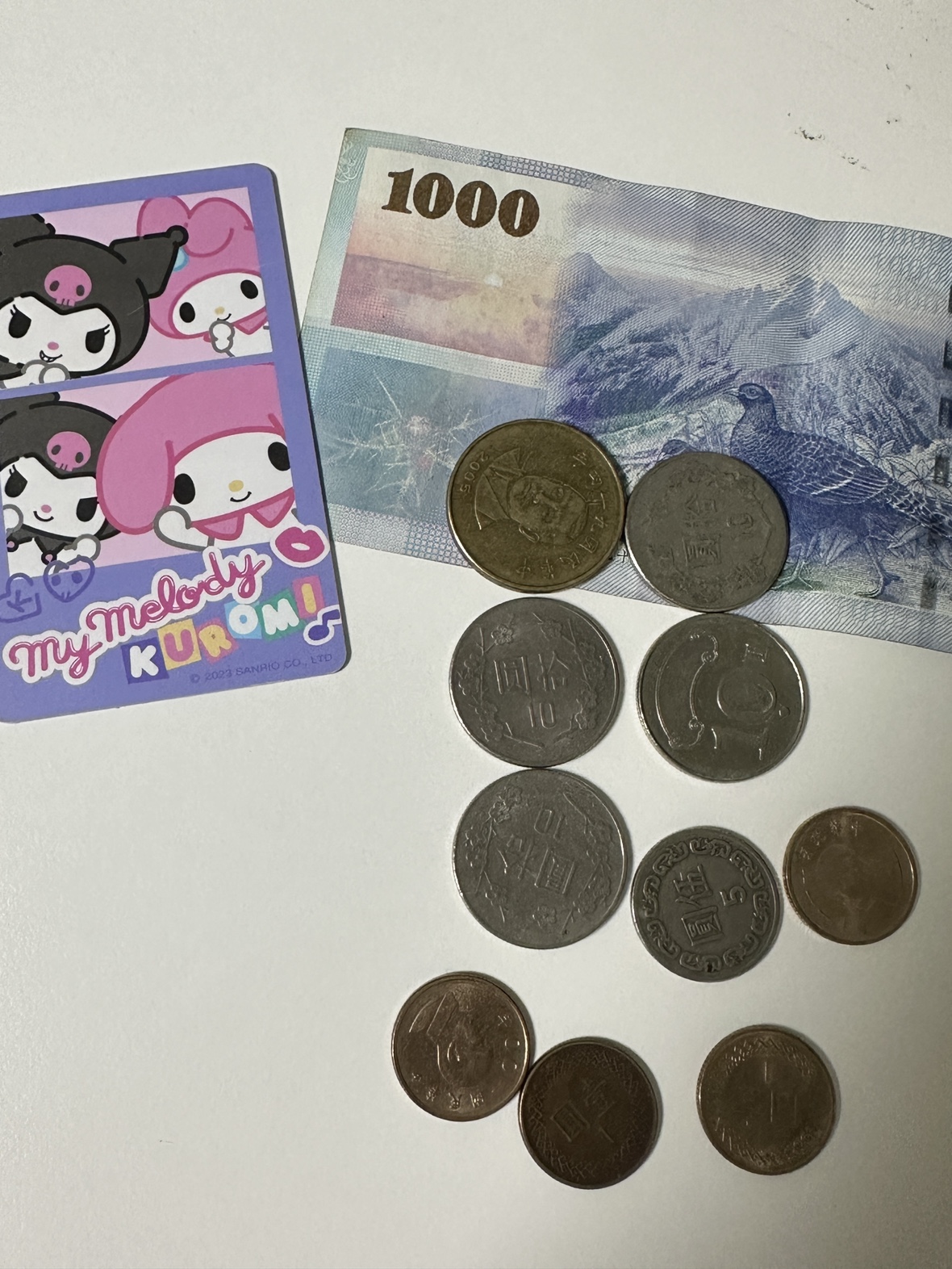 대만 이지카드+대만달러1000팝니다