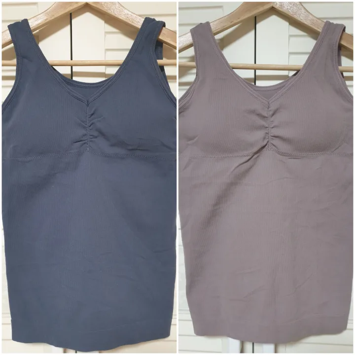 (1+1)짱짱한 골지 브라캡 이너 나시(S~M)퀄~👍