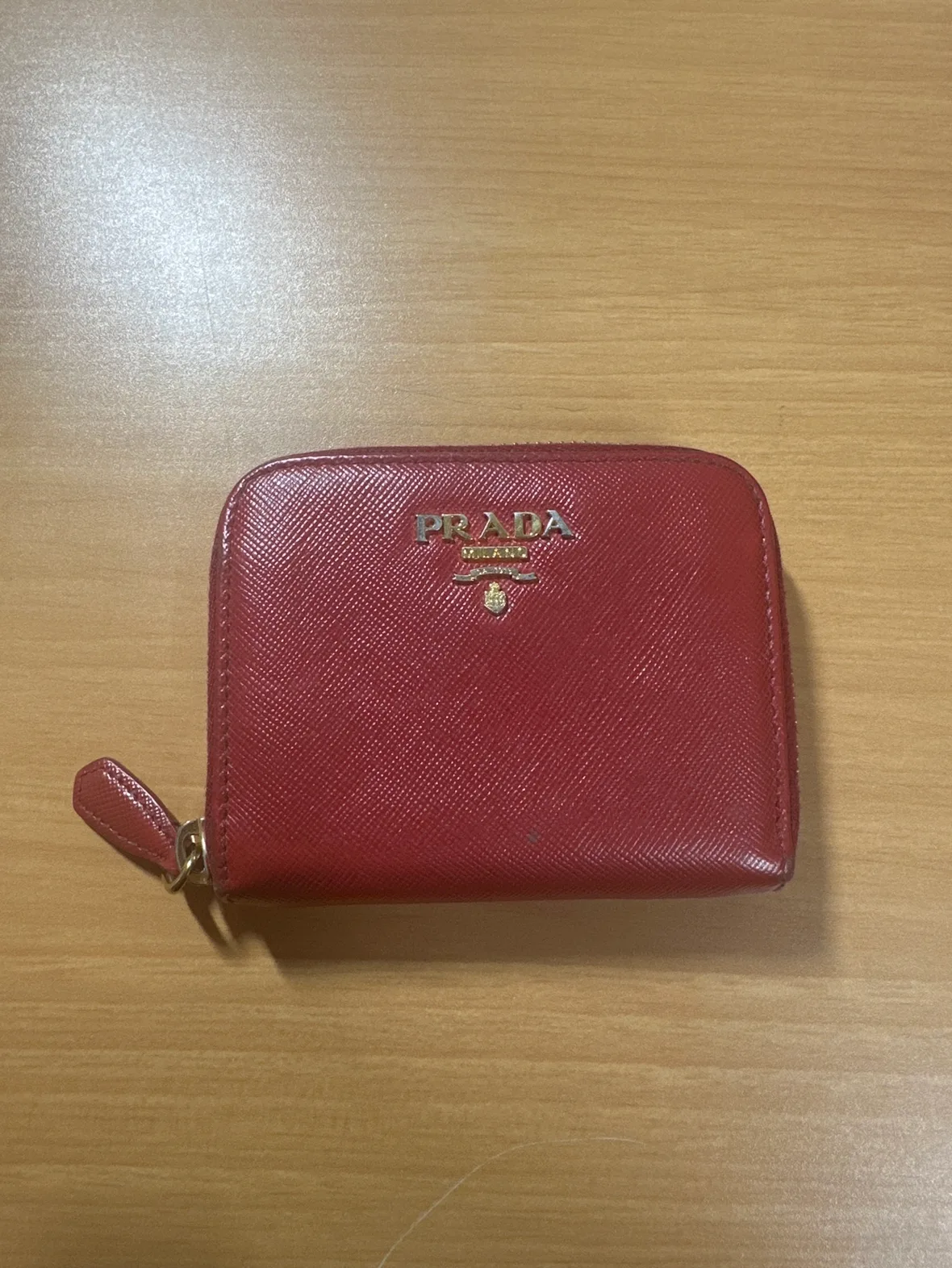 (정품) 프라다 카드지갑 중고