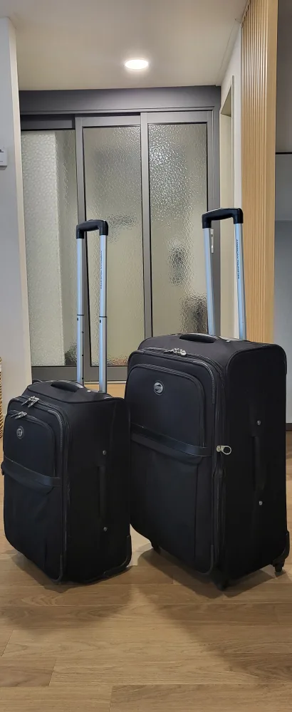 아메리칸 투어리스터 소프트 캐리어 2종 세트 (수화물용 & 기내용)