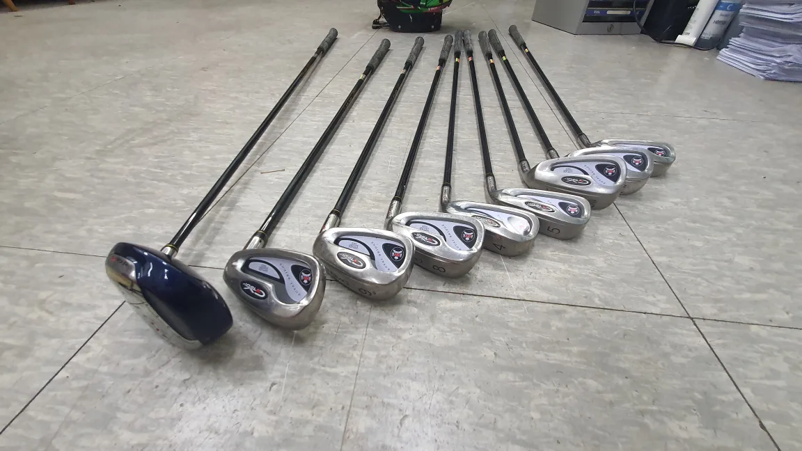 중고골프채와 골프백