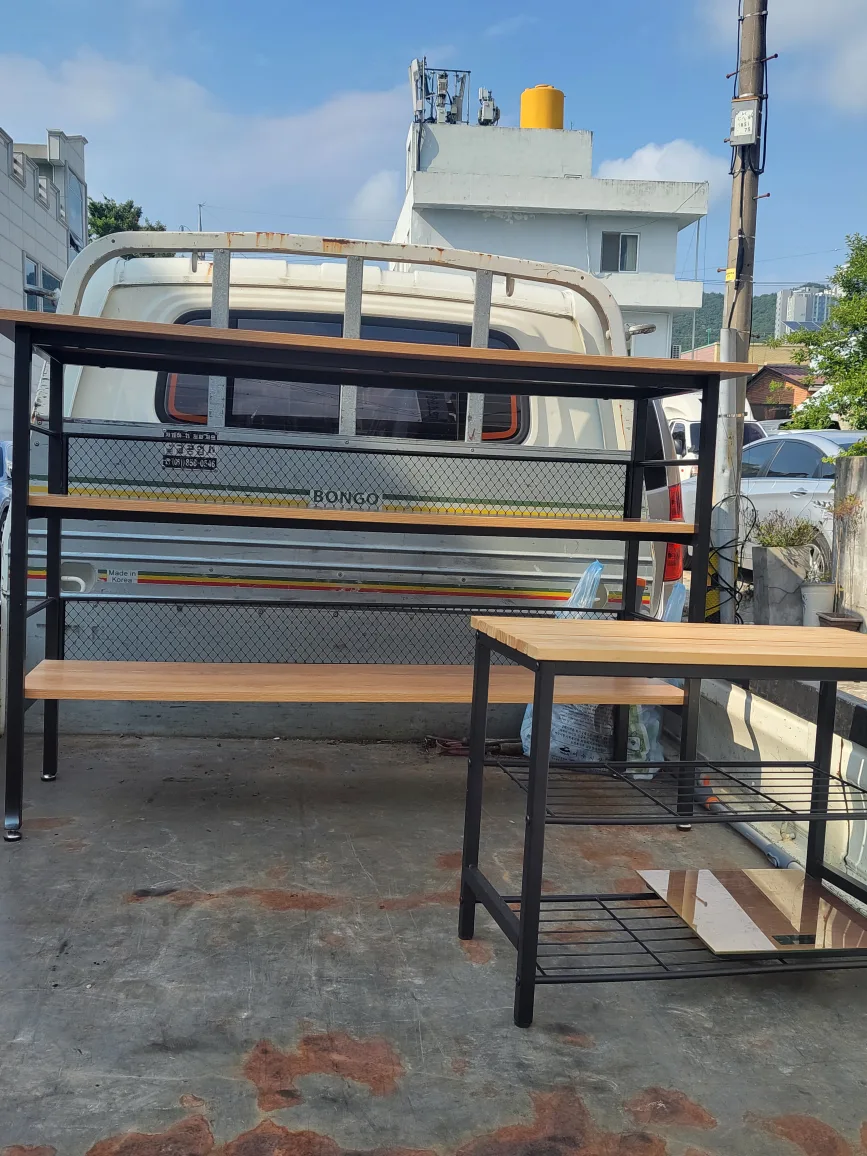 선반수납큰선반과 작은선반