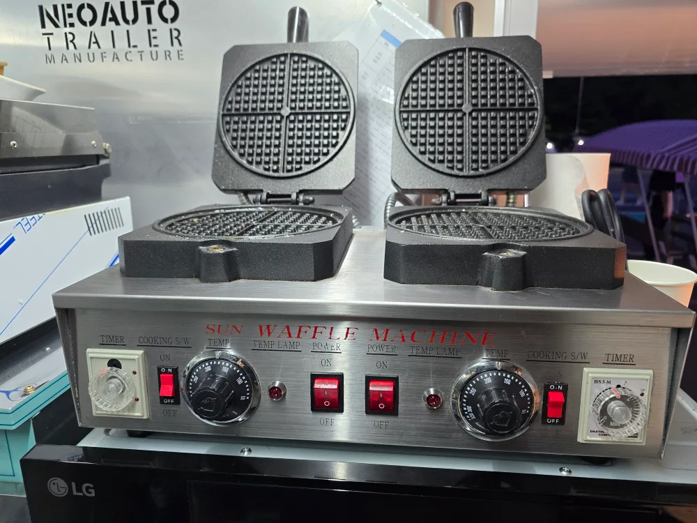 크로플 와플 기계