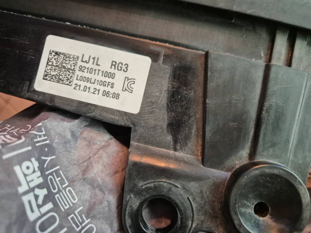 G80 RG3 헤드램프 중고 팔아요