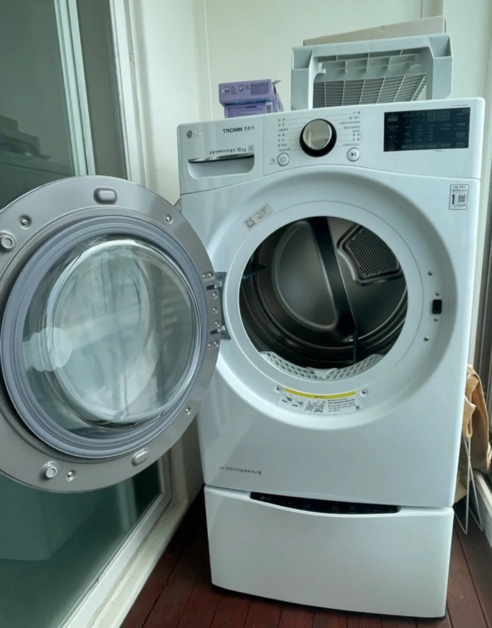 LG트롬건조기 16KG