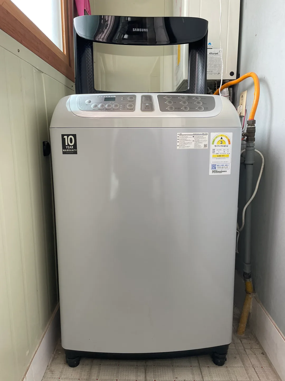 삼성 14KG 워블 세탁기 Wa14m6540ky 팝니다