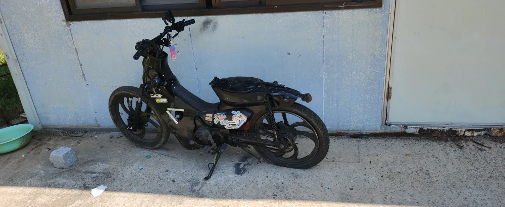 대림 시티100A 커스텀  하다 중단  판매 합니다 (서류 없습니다.)