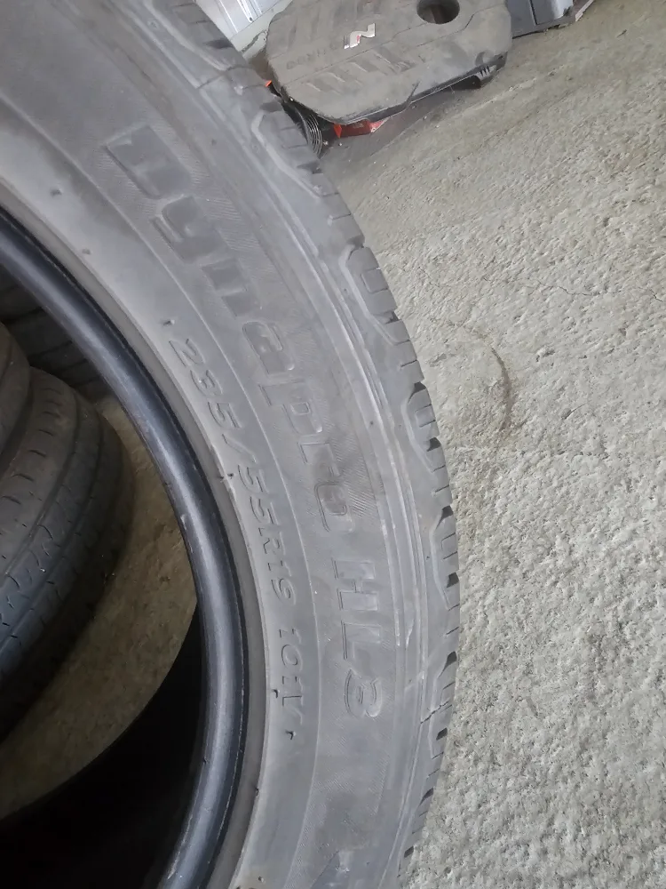 한국타이어 235 55 19 HL3 중고 한본 판매합니다