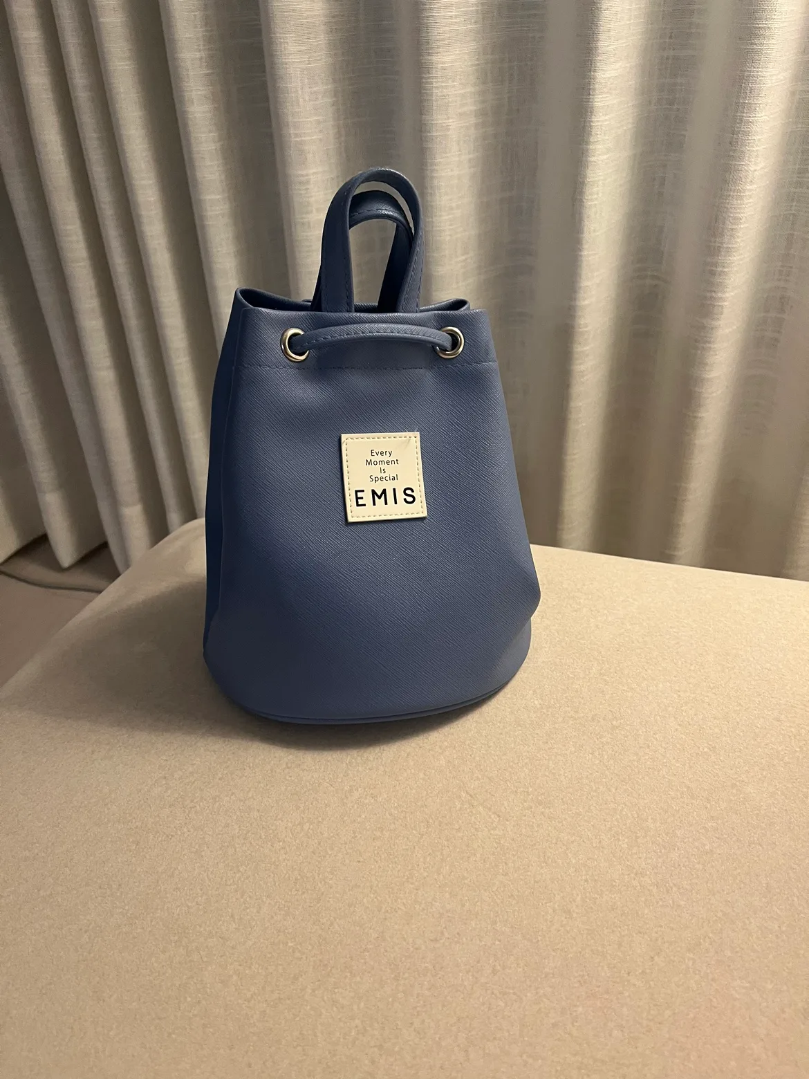 이미스 미니 백팩 블루