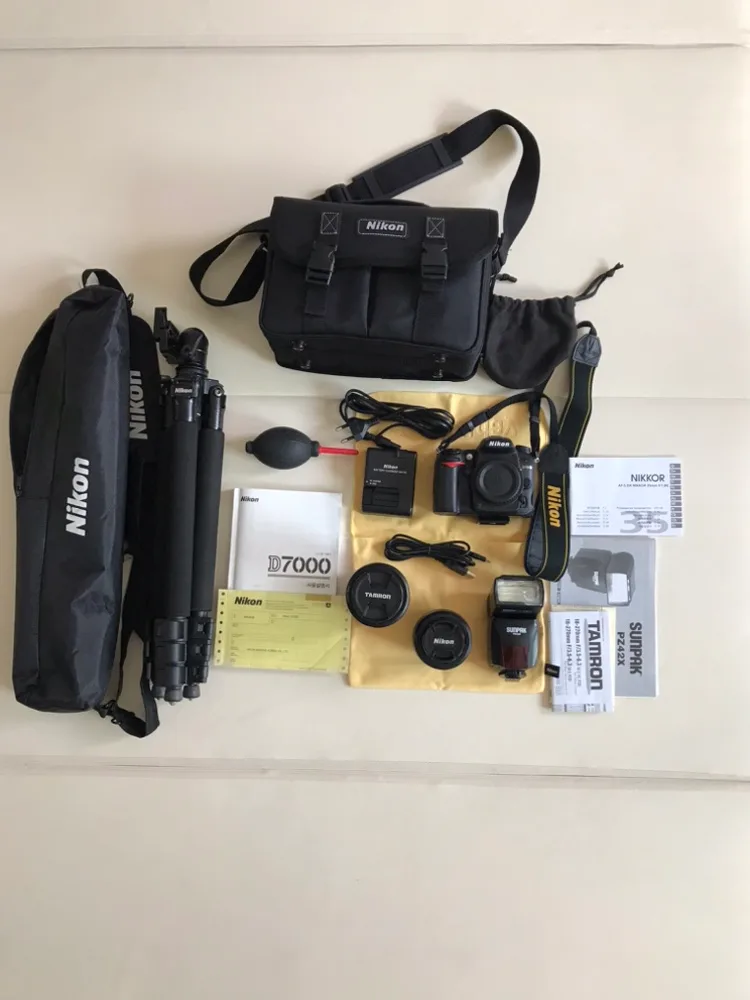 니콘 DSLR D7000 외 렌즈 2종 중고 일괄판매