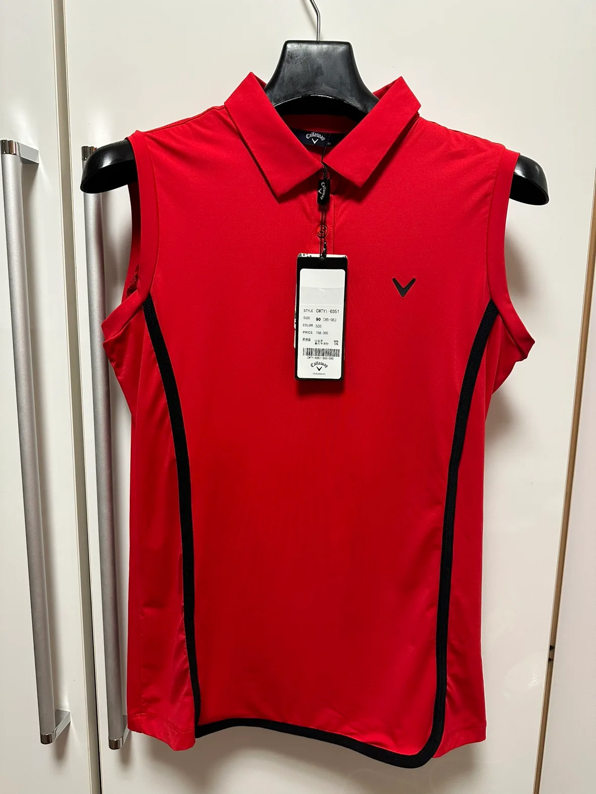 (새제품) 캘러웨이 슬리브리스 카라티