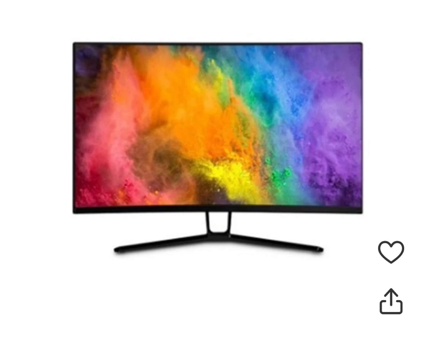 한성컴퓨터 모니터 27인치 QHD 1500R 커브드 144Hz | 디지털기기 | 당근 중고거래