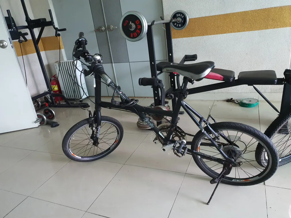 이린이 자전거 정상