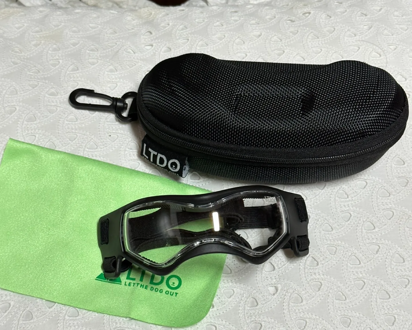 소형견용 일체형 UV차단 강아지 고글