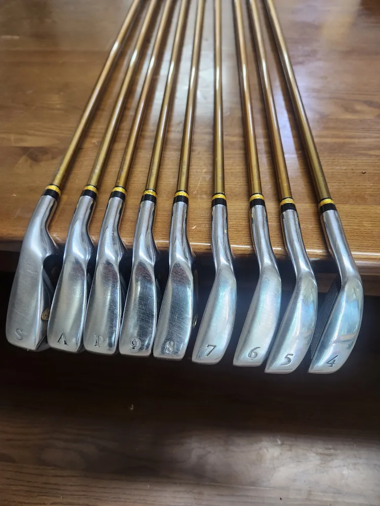 히로 마쓰모또 중고 GRANARD 정품 남성 아이언 셋트 ,S-4번